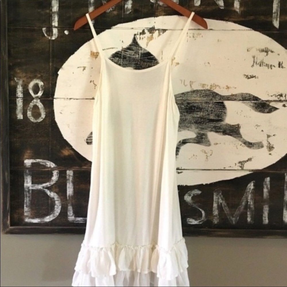 Ruffled Tank Extender